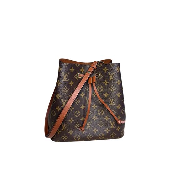 Louis Vuitton NWOT NeoNoe MM Bucket Bag in Caramel w/Dust Bag, Box & Ribbon - Picture 3 of 16